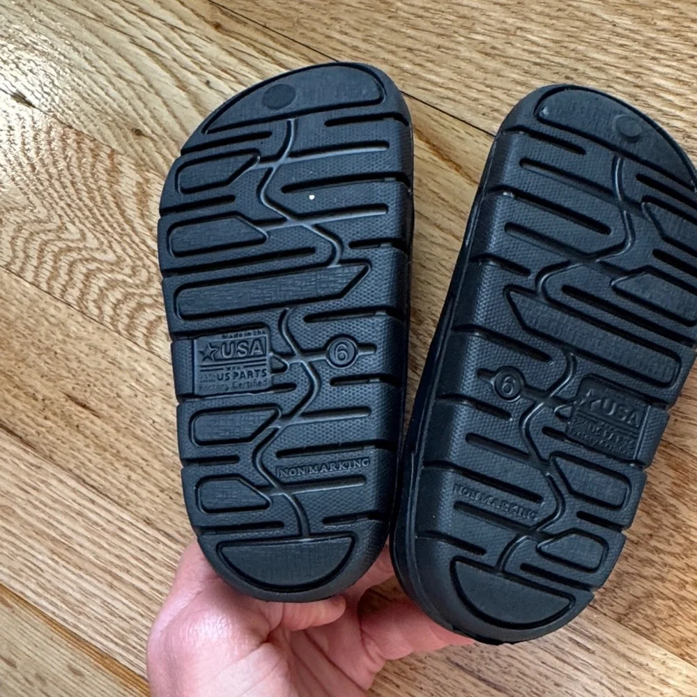 Wonder Nation Black Kids Shoes